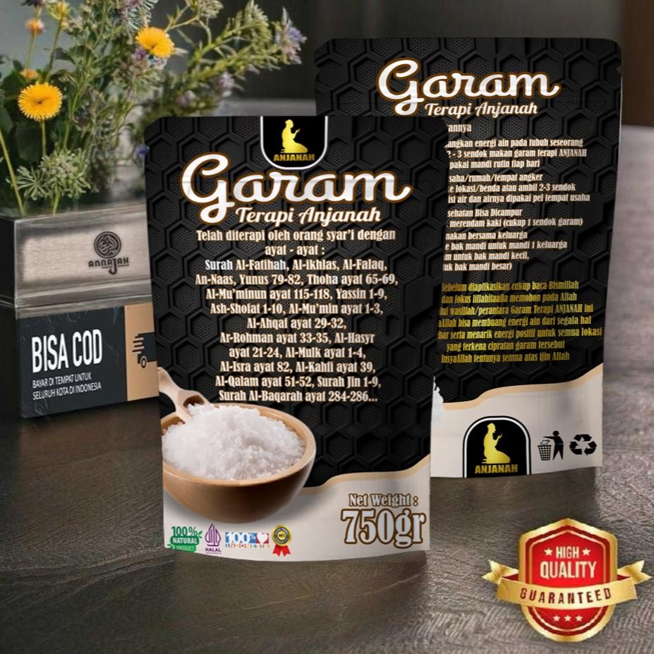 

(Terbaru) Garam Terapi Anjanah 750gram Bisa Cod (Terlaris)