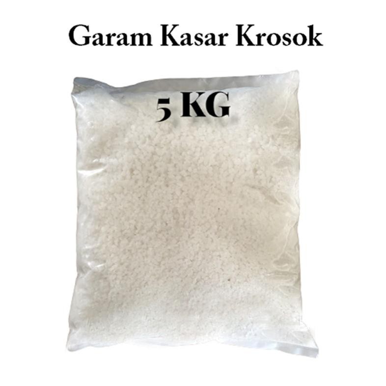 

(Terbaru) Garam Kasar 5 KG / Garam Krosok / Garam Murni Asli / Garam Kolam Garam Pupuk Garam Aquarium / Garem Kasar Kristal Krosok Non Yodium Vitamin Ikan Best Seller Terbaru (Terlaris)