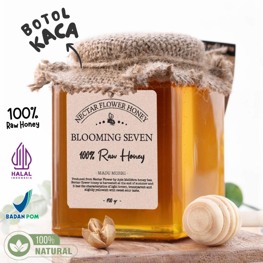 

(Terbaru) Madu Asli 700gr Raw Honey - Honybee (Terlaris)