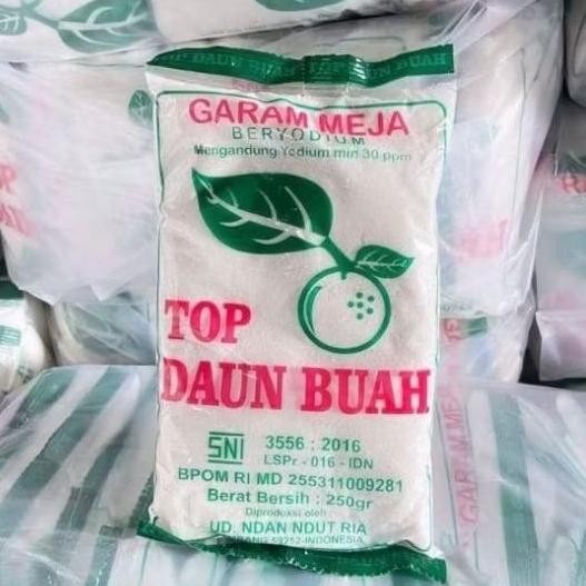 

(Terbaru) garam DAUN buah 250gr 5pcs (Terlaris)