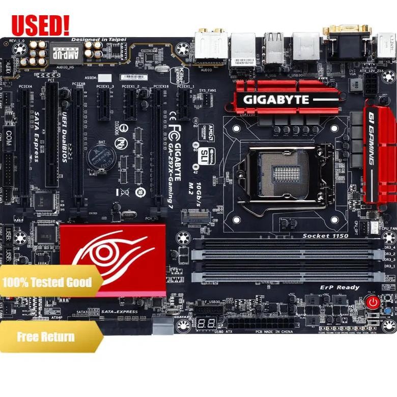 Gigabyte Z97X Gaming 7 Computer Usb3.0 Sataiii Motherboard Lga 1150 Ddr3 Z97 Desktop Mainboard