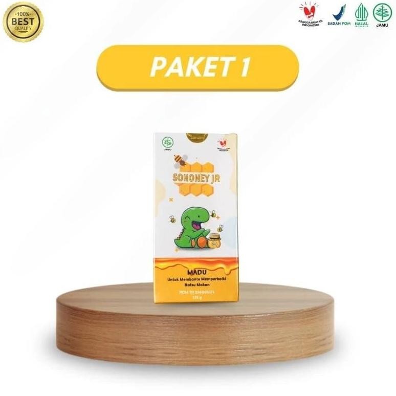 

(Terbaru) Sohoney Jr Madu Vitamin Penambah Nafsu Makan Anak Bernutrisi (Terlaris)