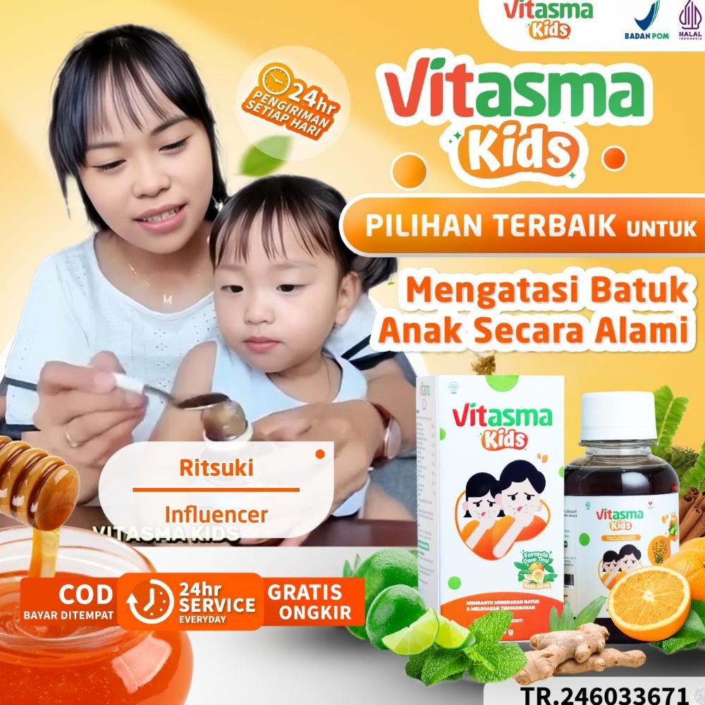 

(Terbaru) Madu Anak Vitasma Kids Mengatasi Batuk Berdahak Ringan Gejala Asma Alergi Dingin Dan Meningkatkan Daya Tahan Tubuh (Terlaris)