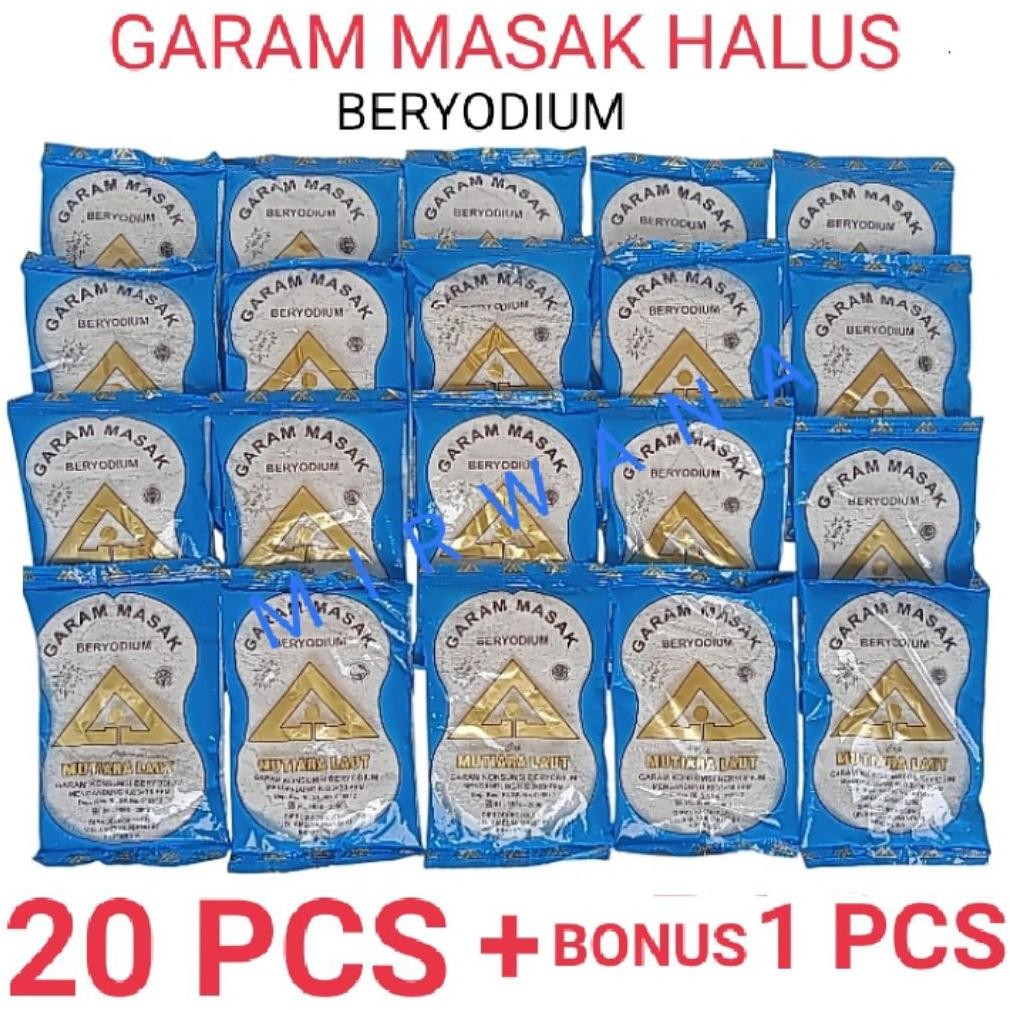 

(Terbaru) (20pcs)GARAM MASAK,GARAM DAPUR,GARAMHALUS,BERYODIUM (Terlaris)