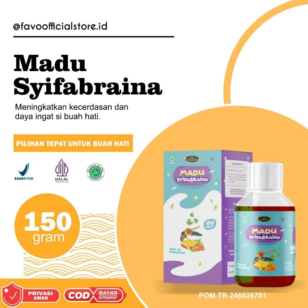 

(Terbaru) Madu Syifabraina untuk kecerdasan dan daya ingat memperkuat daya tahan tubuh anak (Terlaris)