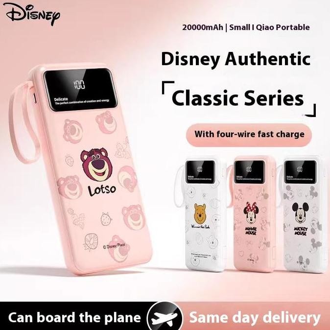 

Disney Sankeshu Bank Listrik Baru Ky/Discovery 20000Mah 200W Muat Cepat Kapasitas Besar Cocok Untuk Android Huawei Iphone Dan Perangkat Lain Powerbank Led Classic Series Dengan Bracket Pengisian Cepat 66W Jam
