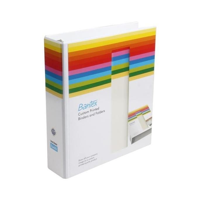 

Bantex Insert Ring Binder 4 Ring 52mm A4 White #8752 07