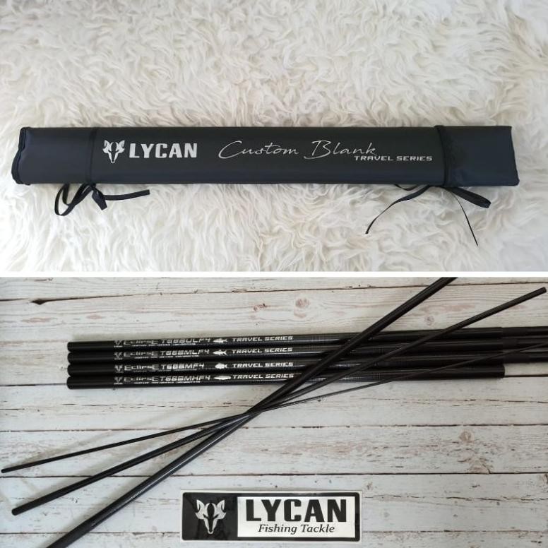 NEW blank lycan eclipse travel rod 4 section 6lb 10lb 12lb 14lb