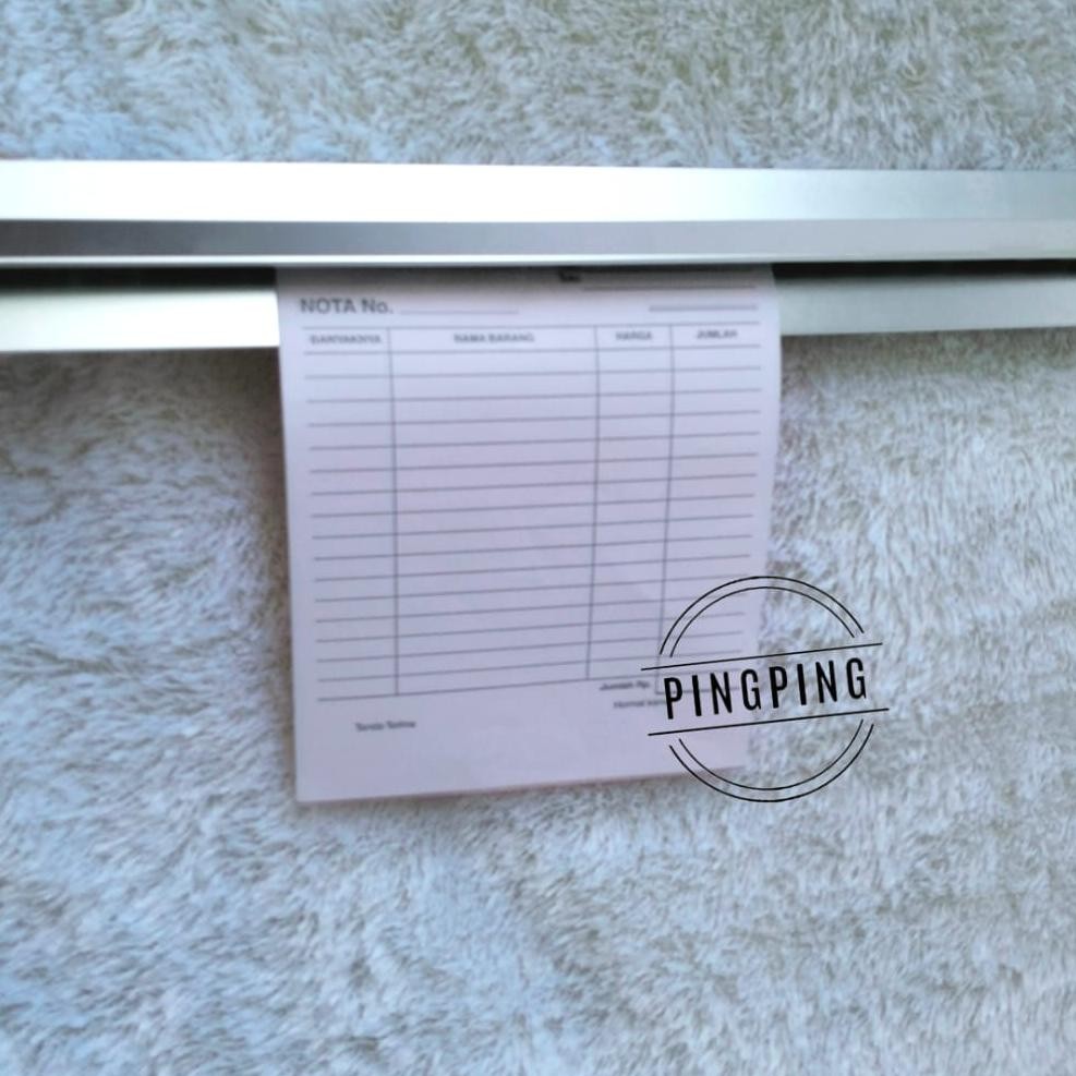

We-53 Bill Holder/ Receipt Holder/ Capitan Nota Stainless/Bill Holder/ Receipt Holder/ Capitan Nota Stainless 45X6 Cm/60*6Cm/90*6Cm/Penjepit Kertas Bon Bill Tab Grabber Aluminum Bill Holder Restaurant Getra Cafe We-53