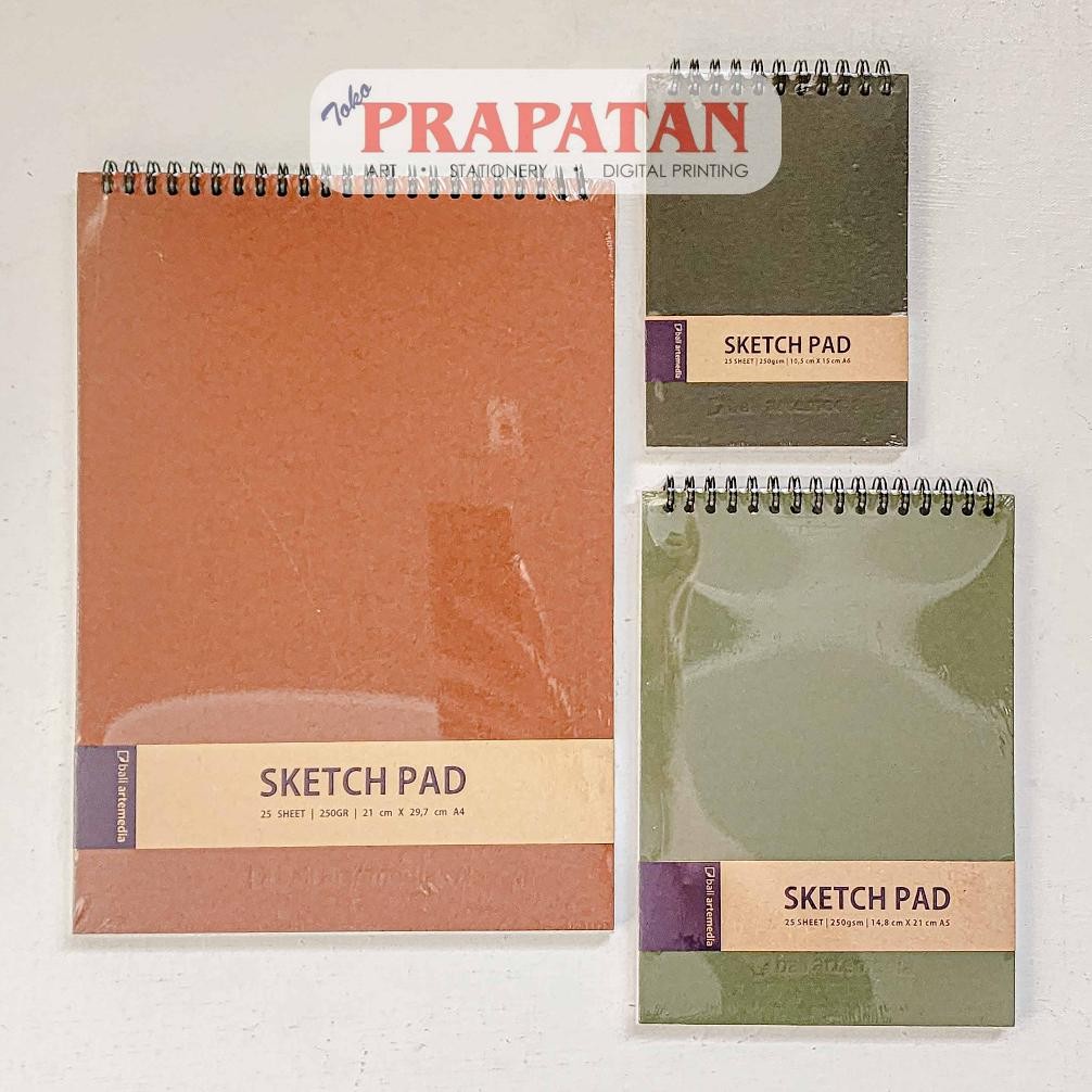 

Gha-65 Baliartemedia Sketch Pad Binder Sketchbook | Buku Gambar Gha-65