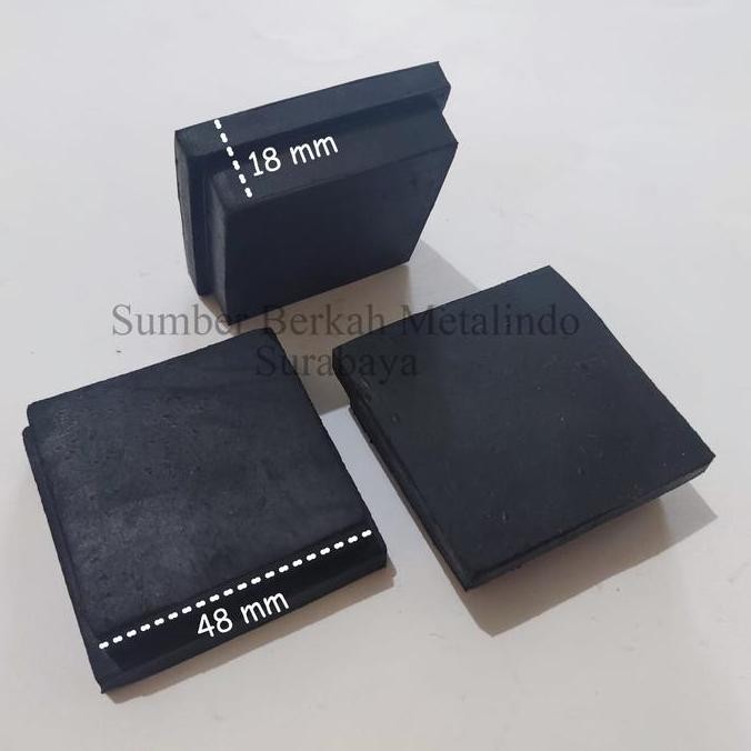 Tapak Karet Holo 50 x 50 / 5 x 5 (Padat)