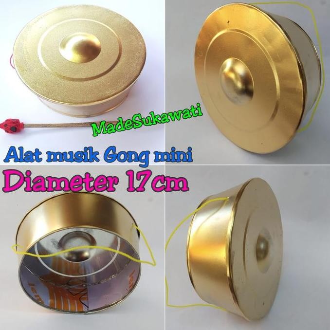 best produk] Alat musik Gong mini bali mainan anak tradisional