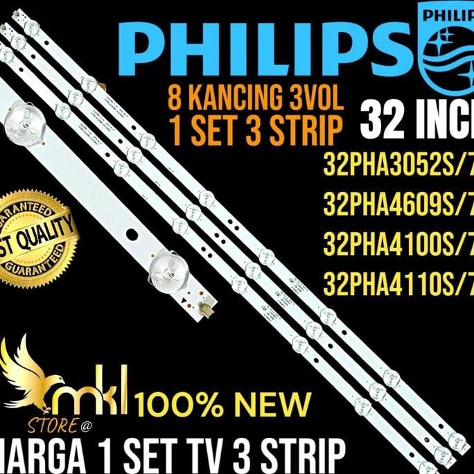 TERBARU - BACKLIGHT TV LED PHILIPS 32 INCH PHA3052S-32PHA4609S-PHA4100S-32
