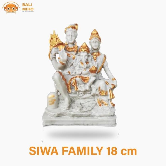 siap kirim] Patung Dewa Siwa Family Patung Keluarga Siwa Shiva Family Mahadewa