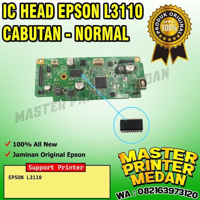 {{{{}}] IC HEAD EPSON L3110 CABUTAN --NORMAL