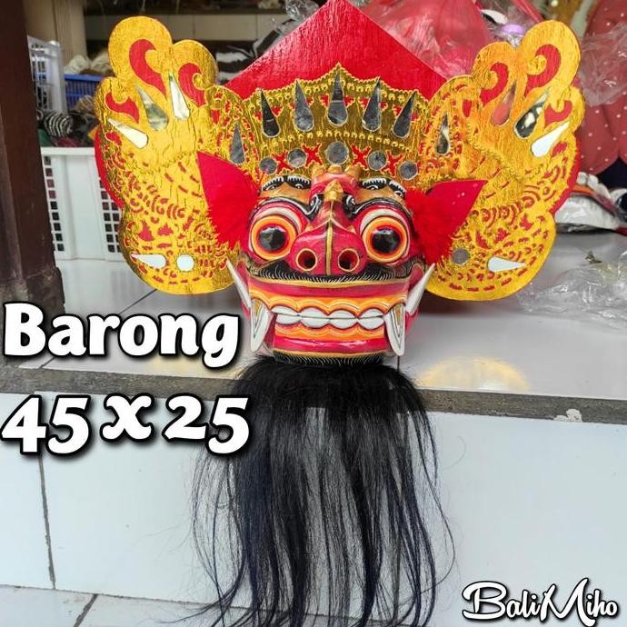 favorit] TOPENG BARONG BALI/TAPEL BARONG/BARONG KAYU/MAINAN BARONG/BARONG MACAN