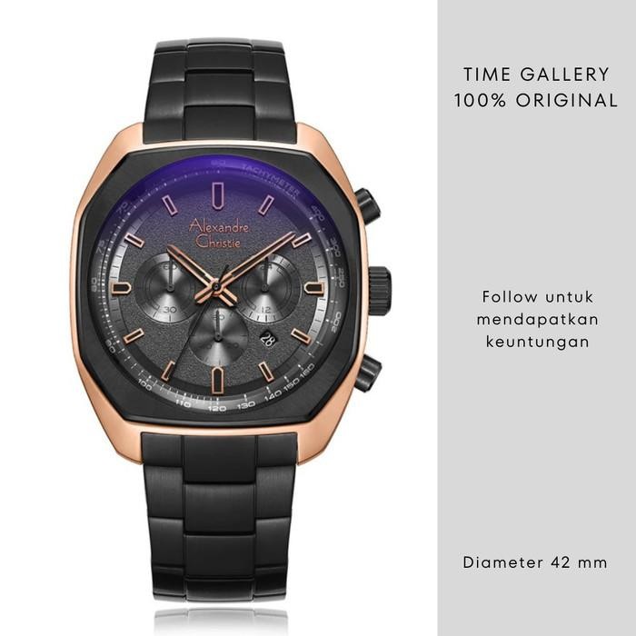 Jam Tangan Pria Alexandre Christie 6666mcbbrba 6666 mcbbrba 6666mc bbrba 6666m ac6666 original alexa