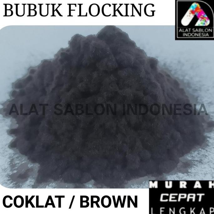 

DE190 >> BUBUK FLOCKING BROWN NILON SABLON BLUDRU SERBUK NYLON 100GR