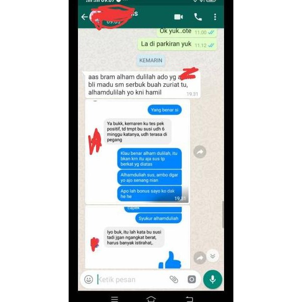 

Model baru - Paket Promil serbuk zuriat Al Shofa Dan Madu Promil Al Shofa .,