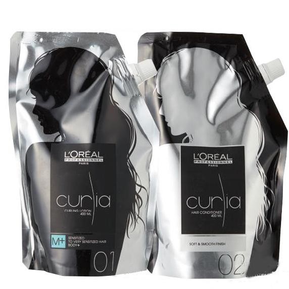 Terbaru Loreal Curlia Obat Kriting Rambut L'Oreal Obat Keriting 1 Set - 400Ml