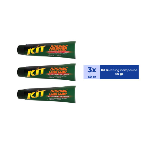 Kit Rubbing Compound 60 gr x3