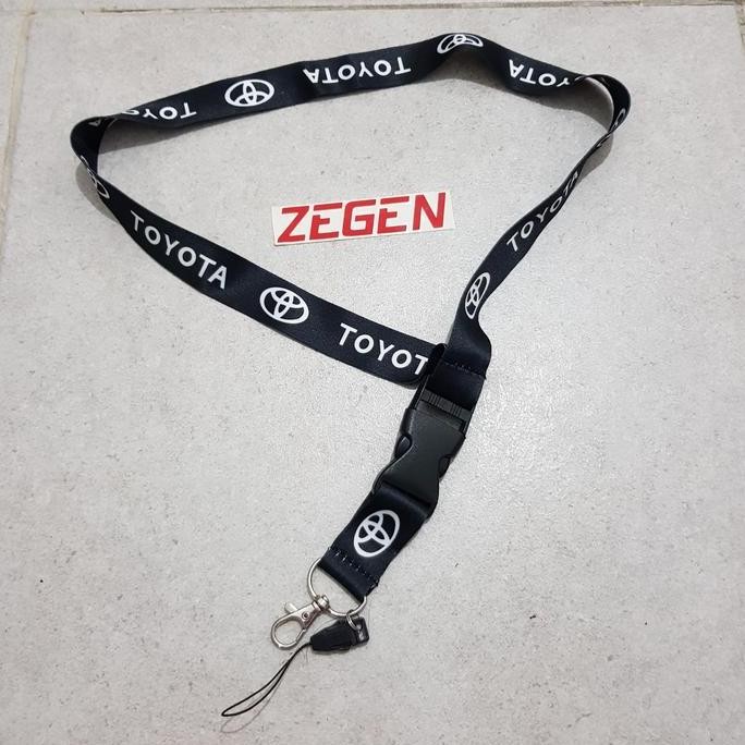 

&<&<&<&] lanyard name tag gantungan id otomotif toyota import