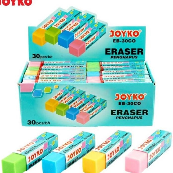 

Penghapus Joyko Tanggung Er30Cowarnawarni 1Pak30Pcs