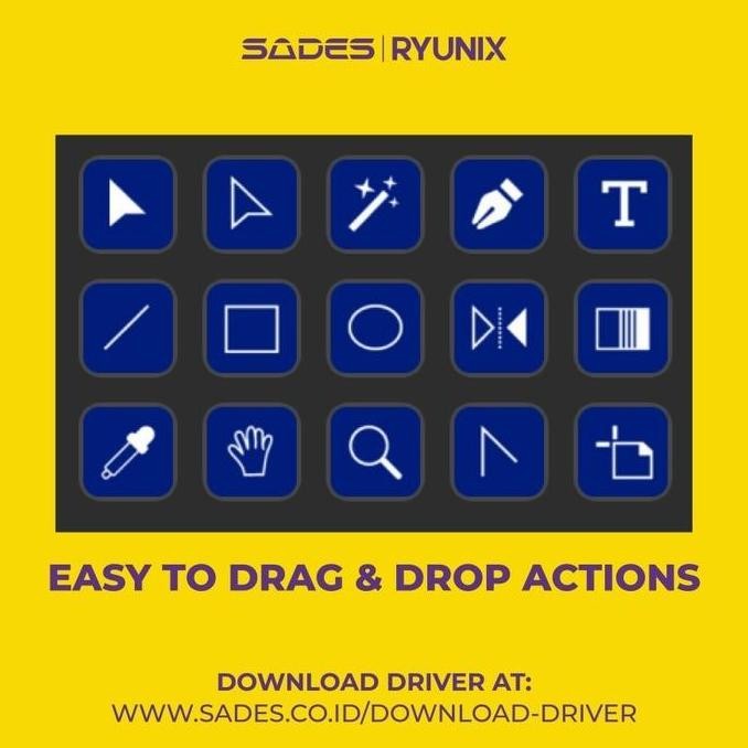 Sades Ryunix Xd-100 / Xd100 Stream Deck Streamdeck Control Pad Co