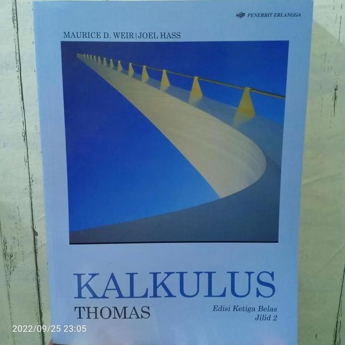 Ori Buku Kalkulus Thomas Edisi 13 Jilid 2 - Maurice D Weir & Joel Hass