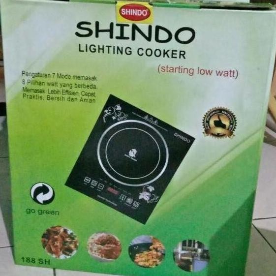 Kompor Listrik Low Watt/ Kompor Halogen Lighting Cooker Shindo Co