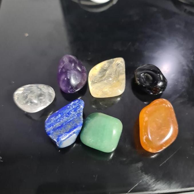 7 Chakra Tumbled Set 01
