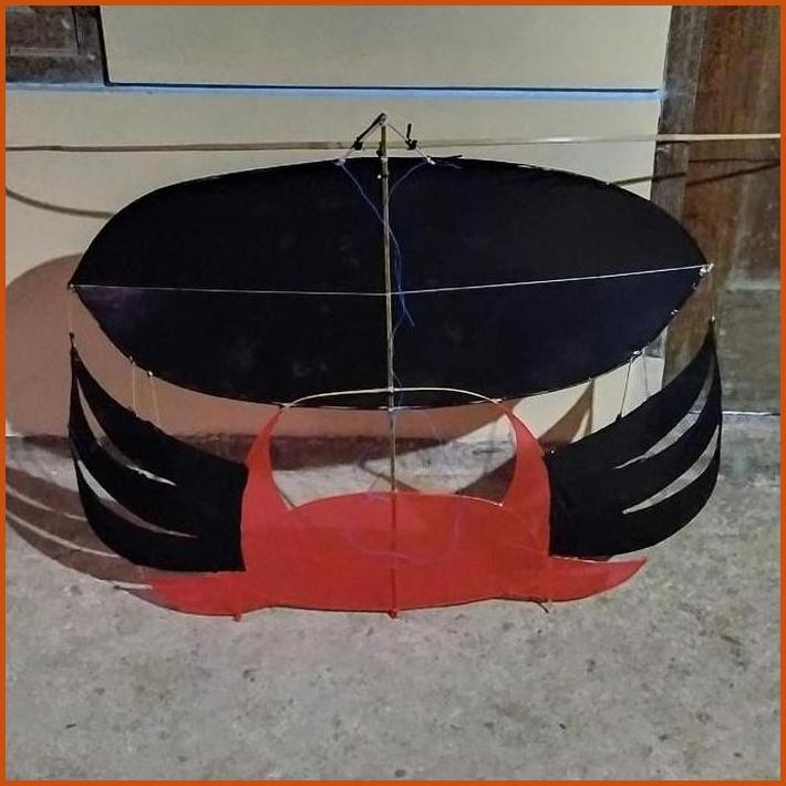 Layangan Ram raman 100cm  bonus sendaren