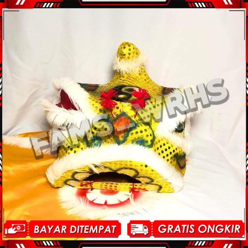 Termurah Barongsai Anak Dewasa Bahan Karton Tebal Kokoh Barongsai Kedip Berkualitas Viral Kekinian T