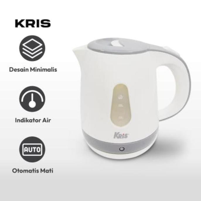 Kris Teko Listrik Pemanas Air 1 Liter
