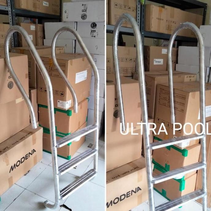 Tangga Kolam Renang Stainless 3 Step