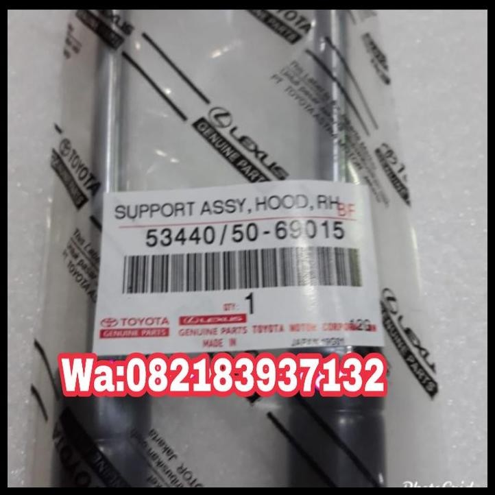 TERMURAH SHOCK KAP CAP MESIN DEPAN HIDROLIK KAP MESIN LAND CRUISER HDJ80 2PC 