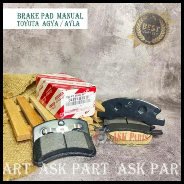 BEST DEAL KAMPAS DISPAD REM DEPAN BRAKE PAD FRONT TOYOTA AGYA AYLA MATIK MATIC MANUAL 