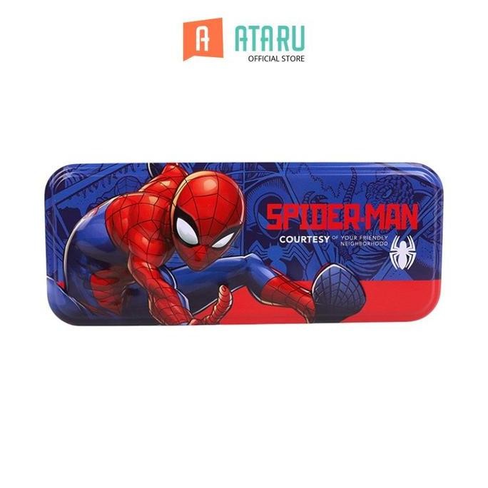 

PROMO - Au Tempat Pensil Spiderman - Biru Kotak Pensil Pulpen Pencil Case Tempat Alat Tulis Peralatan Tulis Kids School Stationery