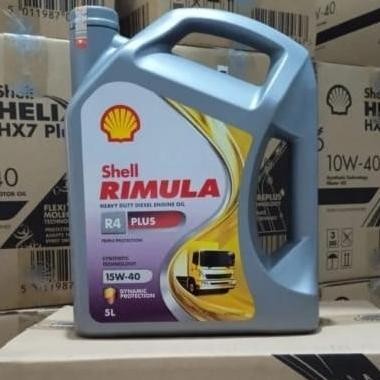 Ready Oli Mesin Shell Rimula R4 x PLUS 15W40 5L