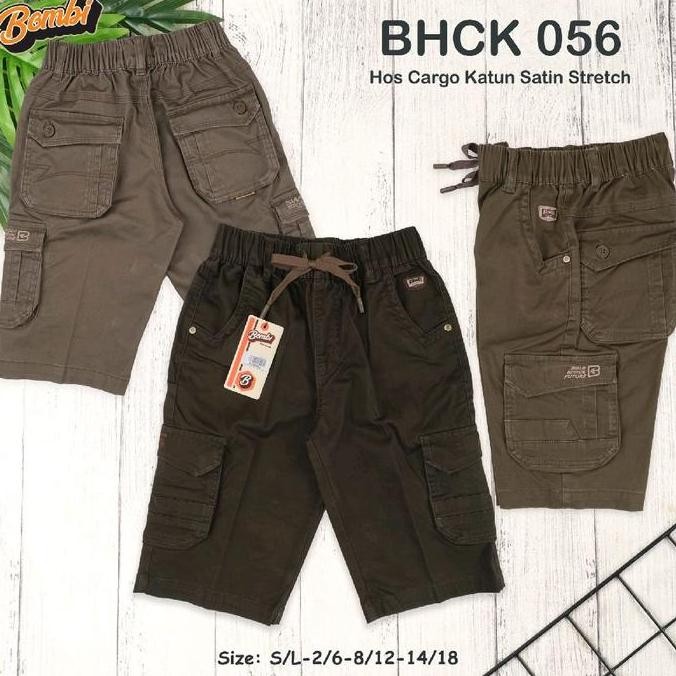 Celana Pendek Anak BOMBI Original Cargo Tactical || BHCK MS