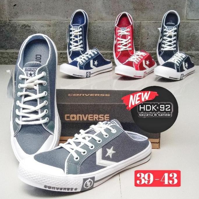 Sepatu Sandal Selop Sneakers Pria Sandal Selop Kasual Pria Sepatu Slip LS