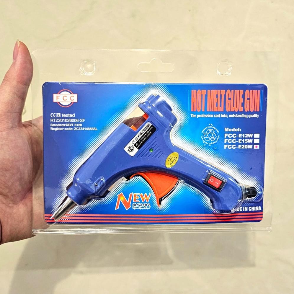 

Big Sale Tre-57 Lem Tembak/Glue Gun Kecil Fcc 20 Watt On/Off Terlaris