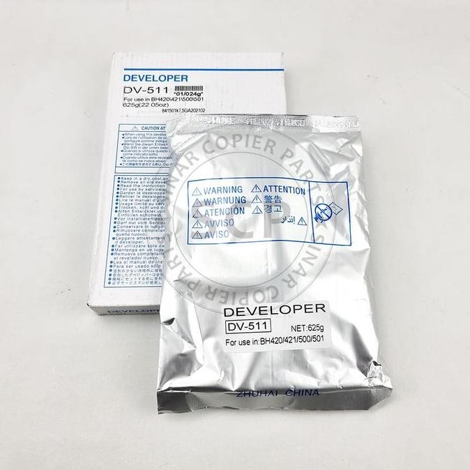 Developer Bizhub 421 Bizhub 501 Co