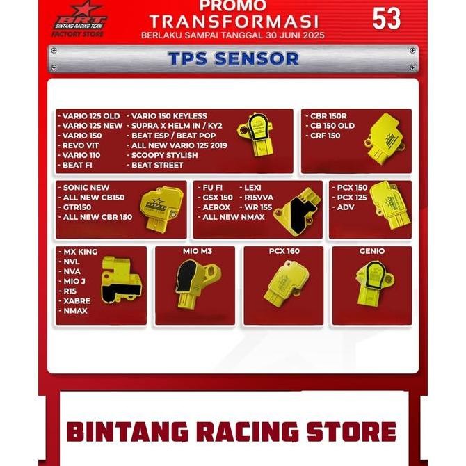 Sensor TPS BRT Honda CRF 150 Original