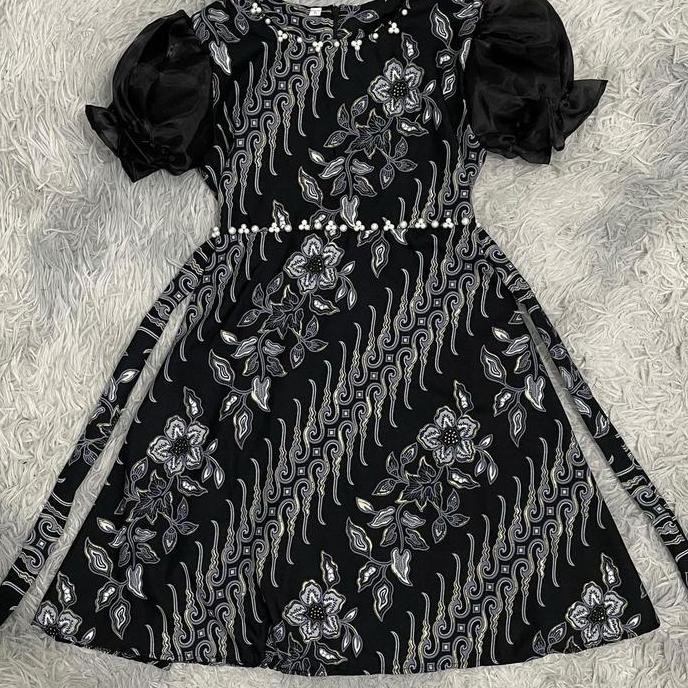 Dress  Batik Anak Mahalini/ Dress anak perempuan / kids dress / gaun anak cewek / baju anak perempua