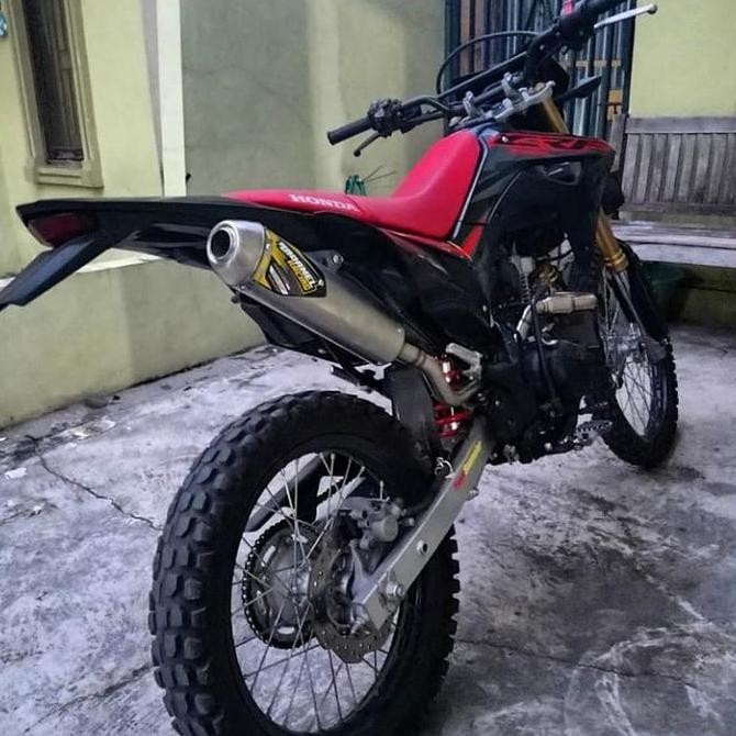 KNALPOT RADAMEL RACING TEKA 1 Harga Pelajar CRF KLX DTRACKER 150 Original