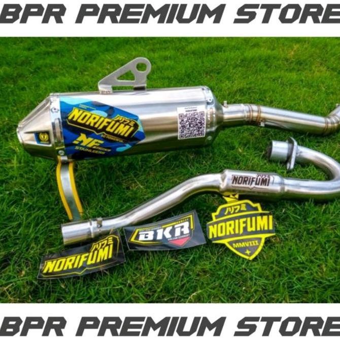 KNALPOT NORIFUMI COMPETITION NF PNP KLX CRF D-TRACKER YAMAHA WR 155 Motor Original