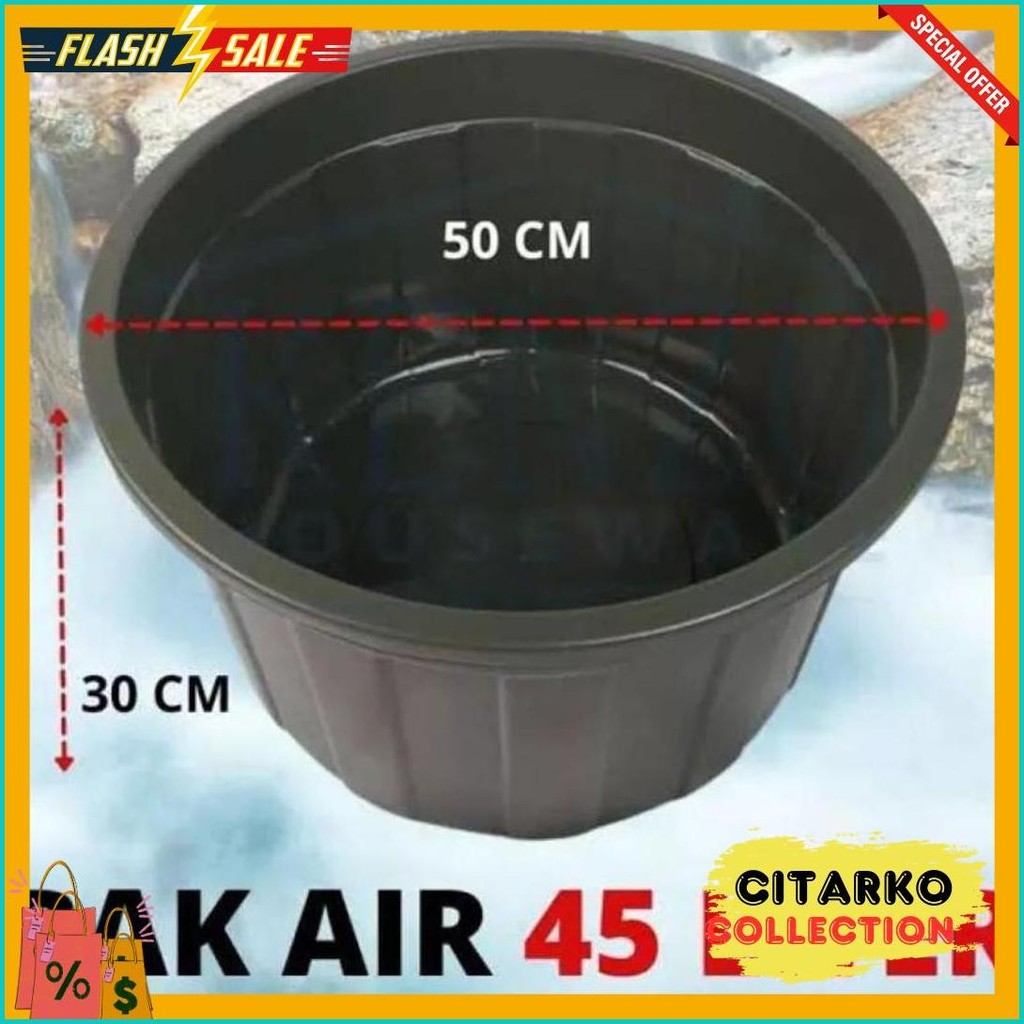 Discount Bak Air Besar/Bak Kamar Mandi/Bak Air 45Liter