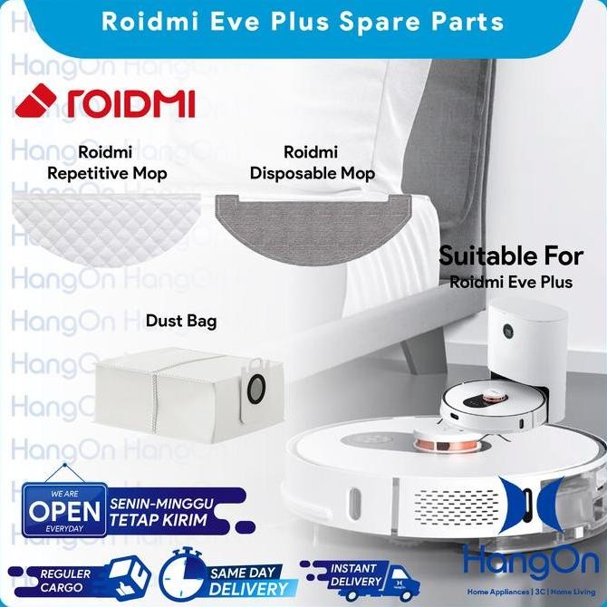PROMO - Roidmi Eve Plus Sparepart Replment Dust Bag Mop Brush