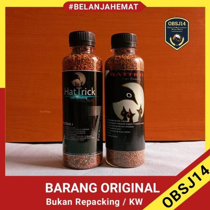 TERBARU - voer hattrick voer breeding berternak pleci